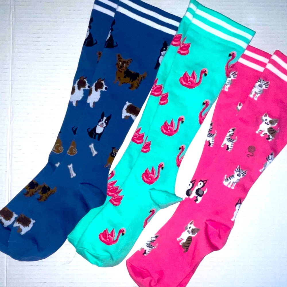 Mid Calf Fun‎ Design Sock Bundle